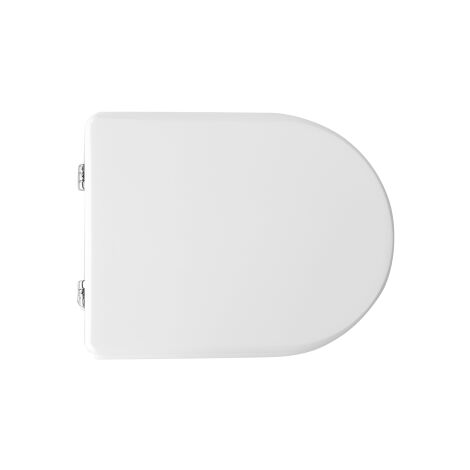 Abattant WC pour WC Roca Nexo Abattant WC 41,5-46,5 x 35 cm avec charnie'res a' expansion re'glables et sie'ge en fonte de bois