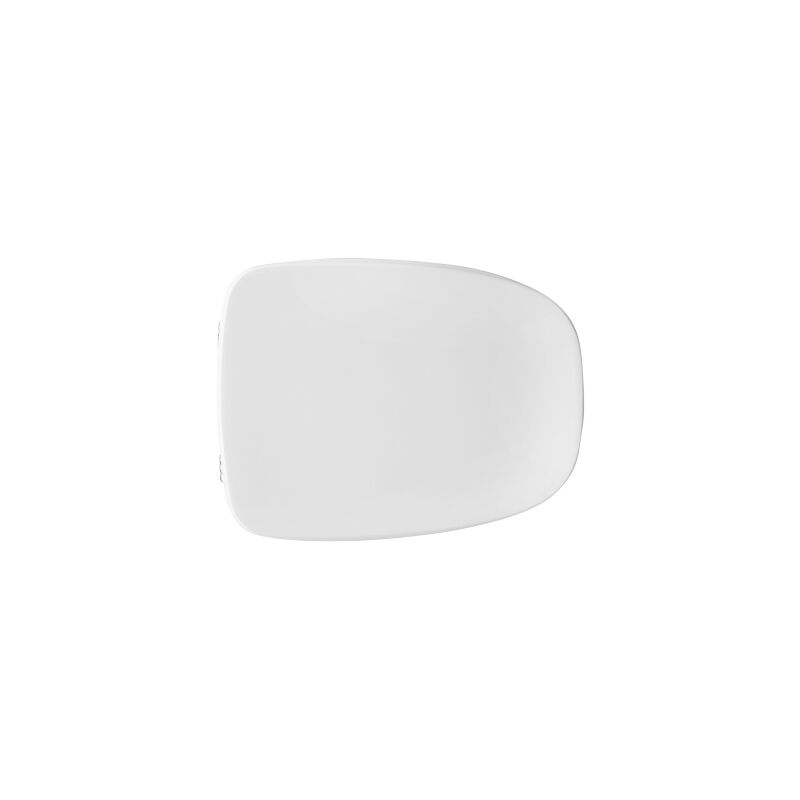 Abattant wc pour wc Kerasan Brio 44,5-46,7 x 35,6 cm Abattant wc en fonte de bois avec charnie'res re'glables