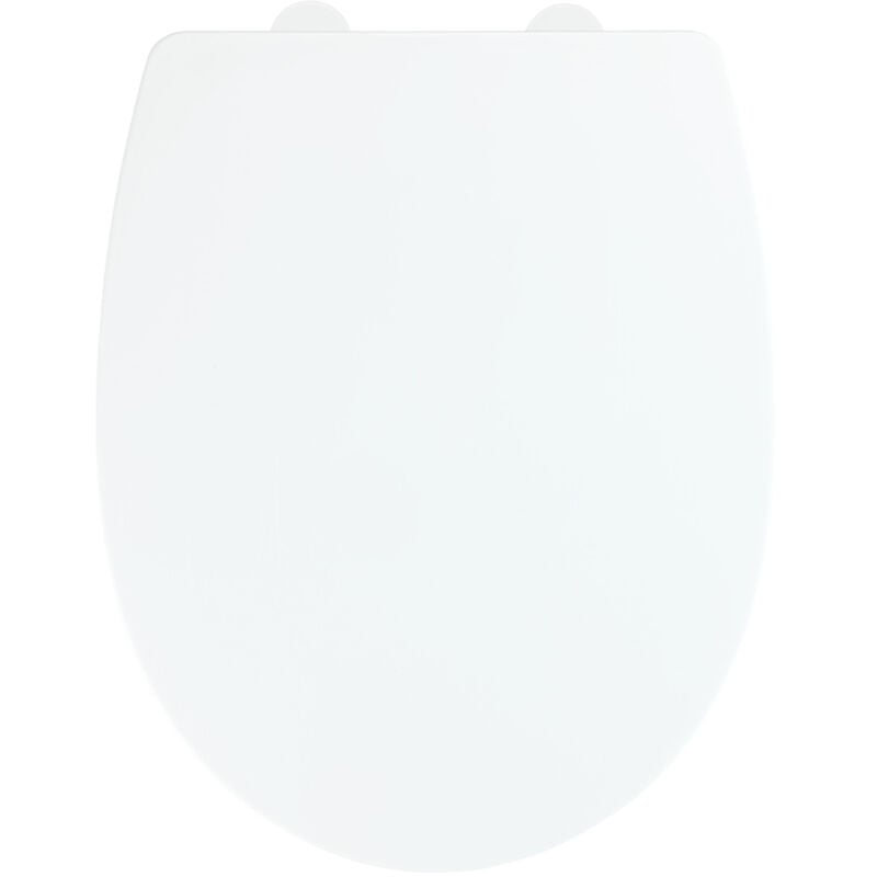 Wenko - Abattant wc Tilos blanc Easy Close 36,5 x 45 cm abattant wc frein de chute abattant wc thermoplast abattant wc silencieux abattant wc