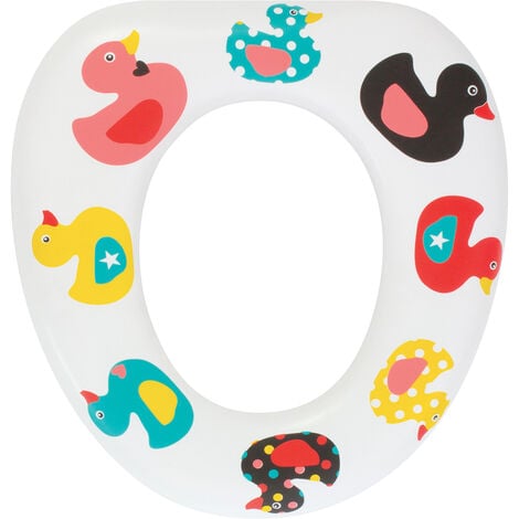 abattant wc reducteur mousse duck - multicolor