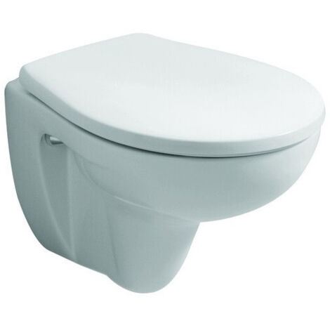 Abattant WC RENOVA COMPACT amovible, avec couvercle charnières inox blanc GEBERIT