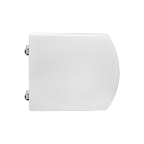 Abattant WC Roca Hall vase 41,5-44 x 36 cm abattant WC avec charnie'res re'glables et sie'ge en fonte de bois