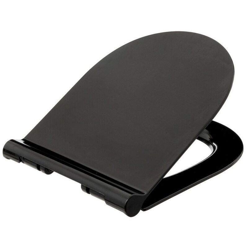 Five Simply Smart - Abattant wc Softclic ultra fin noir