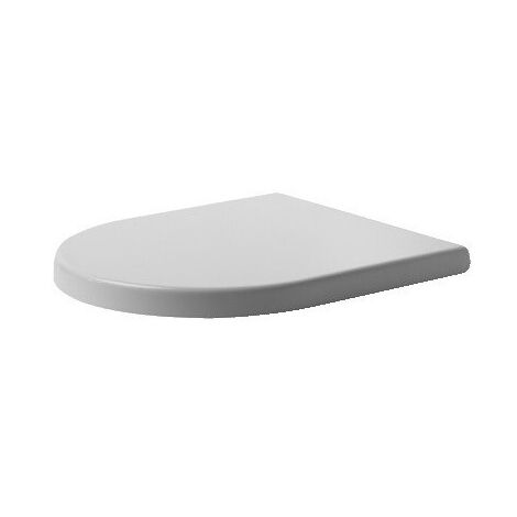 Abattant WC STARCK 3 sans fermeture souple blanc
