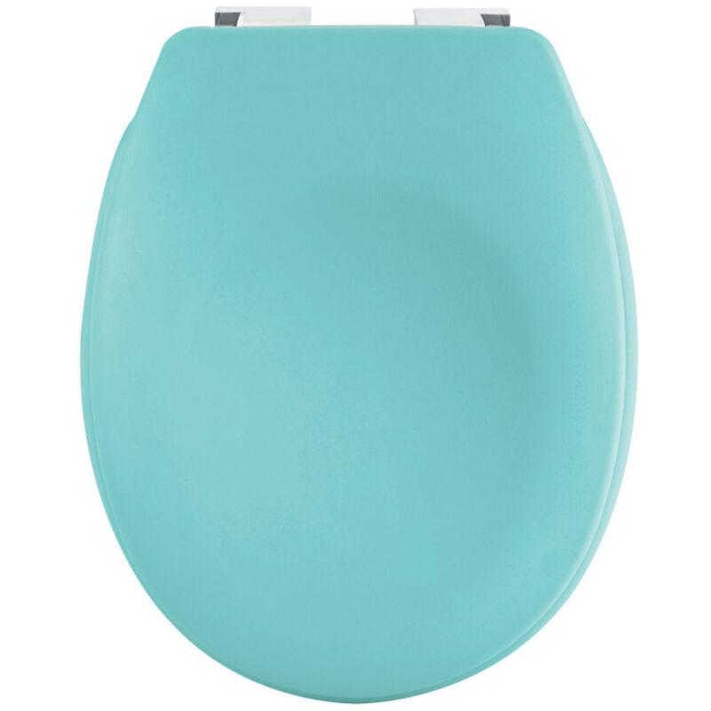 Spirella - Abattant wc Thermo dur avec frein de chute neela Aqua - Charnières abs Chromé