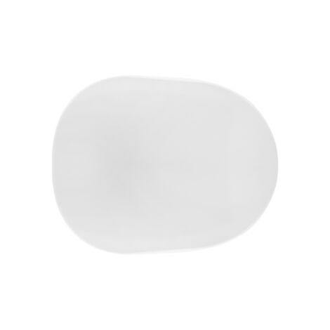 Abattant WC thermodurcissable TD15 45,5-47,3 x 36,5 cm Abattant WC blanc avec charnie'res re'glables