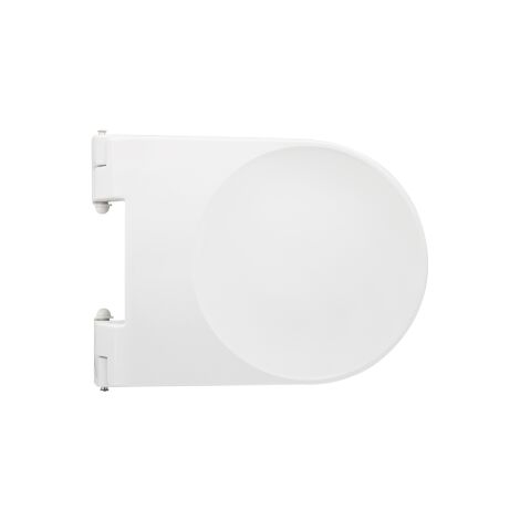 Abattant WC thermodurcissable TD22 Abattant WC 45,5 x 34,7 cm avec charnie're entraxe 16 cm forme spe'ciale