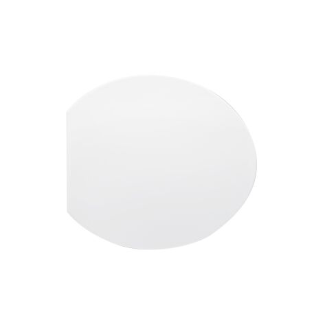 Abattant WC universel D351 en thermodurcissable 39-45 x 39 cm abattant WC blanc avec charnie'res re'glables