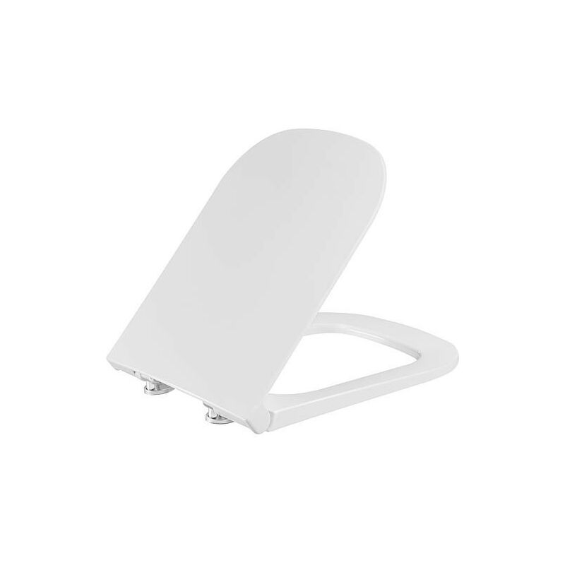 Hamberger Sanitary - Abattant wc Urucula blanc Softclose en duroplast charnieres en inox