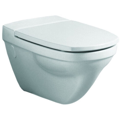 Abattant WC VITELLE m De abn charniere ES fermeture automatique blanc