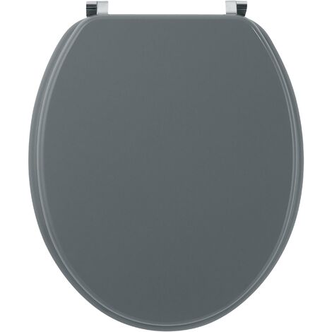 Abattants WC Colors Line bois unis - abattant Colors Line gris clair mat - Wirquin - 20717953