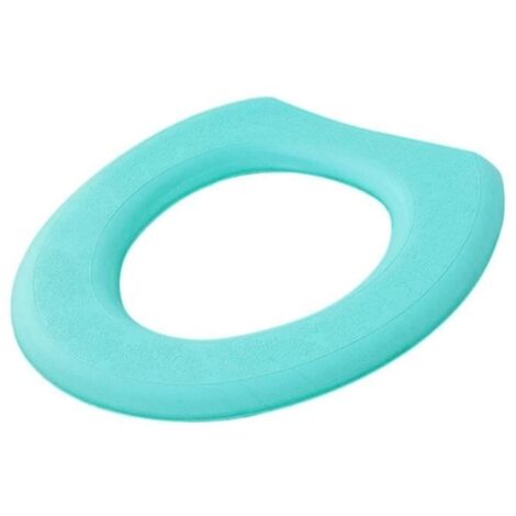 Abattant Wc,Housse de siège de toilette Ensemble de protection d'outils de fermeture à domicile, tapis de siège de - Type green