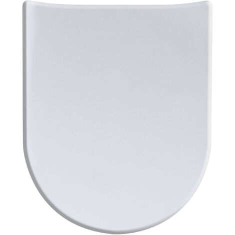 Abattant Wood Slim soft white Mat - descente assistée - déclipsable