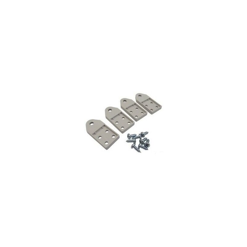 

12858-4 x soportes de montaje para la caja EUROPA - IP65 - ABB