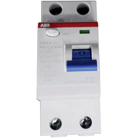 ABB 2CSF202101R1400  FI-Schutzschalter  A   2polig 40 A 0.03 A 230 V/AC, 400 V/AC