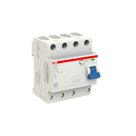 ABB 2CSF204165R1250 FX204A-25/003 DISJONCTEUR DIFFÉRENTIEL 4P TYPE A25A30MA
