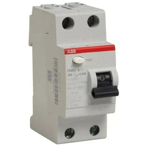 Abb 444151 Interruttore Differenziale - 40A 30ma - tipo A - FH202S