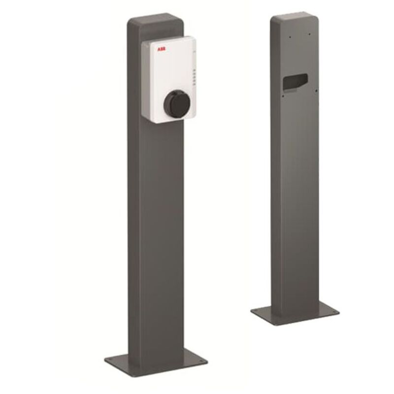 Pied pour 1 borne de recharge véhicule ABB