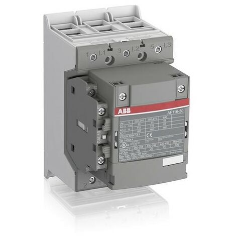 Abb AF116-30-11-11 Contacteur 3P 55KW AC3 - 1NO+1NF - 24-60Vdc 50/60Hz