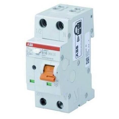 ABB AFDD+LS S-ARC1-B16, 6kA, 1P+N, 2TE Fehlerlichtbogen-Schutzeinrichtung + LS 2CSA255901R9165