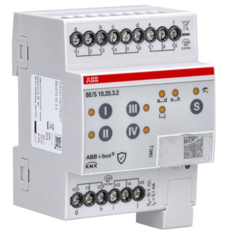 ABB BE/S10.20.3.2 BINREINGANG 10FACH KONTAKTABFRAGE MANUELLE (2CDG110277R0011)