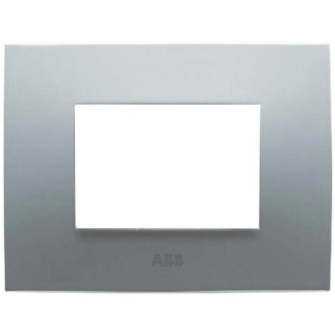Abb Chiara placca 3 moduli pietra 2CSK0303CH