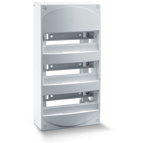 ABB – Coffret électrique nu 3 rangées 39 modules – IP30 – Pour installations jusqu'à 75 m² – 799223 - Galeo13