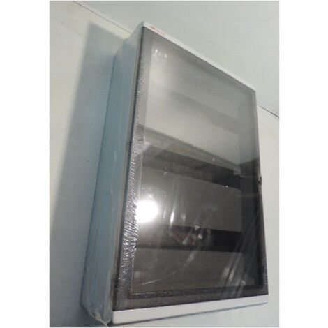 ABB – Coffret électrique nu étanche 3 rangées 18 modules IP65 – Dimensions 380x570x140mm – Barrette de terre – 153758 - 1SL2758A02