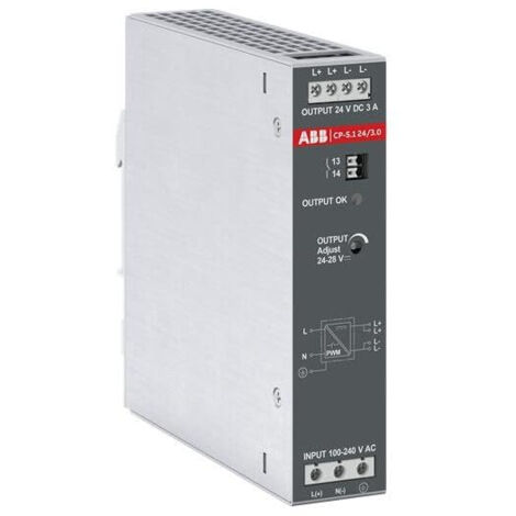 ABB CP-S.1 24/3.0 NETZTEIL, OUT: DC 24V/3A (1SVR320361R1000)