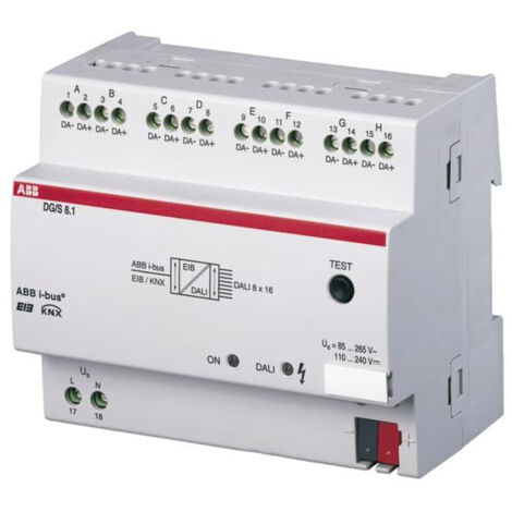 ABB DALI-GATEWAY 8-FACH DG/S8.1 ABB STOTZ S&J 2CDG110025R0011