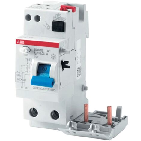 ABB DDA202 FI-Block 2P 25A 300mA AC 2 Module B427917