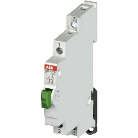 ABB E215-16-11B PULSANTE 1NA+1NC TASTO GRIGIO