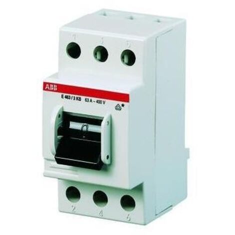 ABB E463/3KB Schalter 3-polig weiß 80A 250V