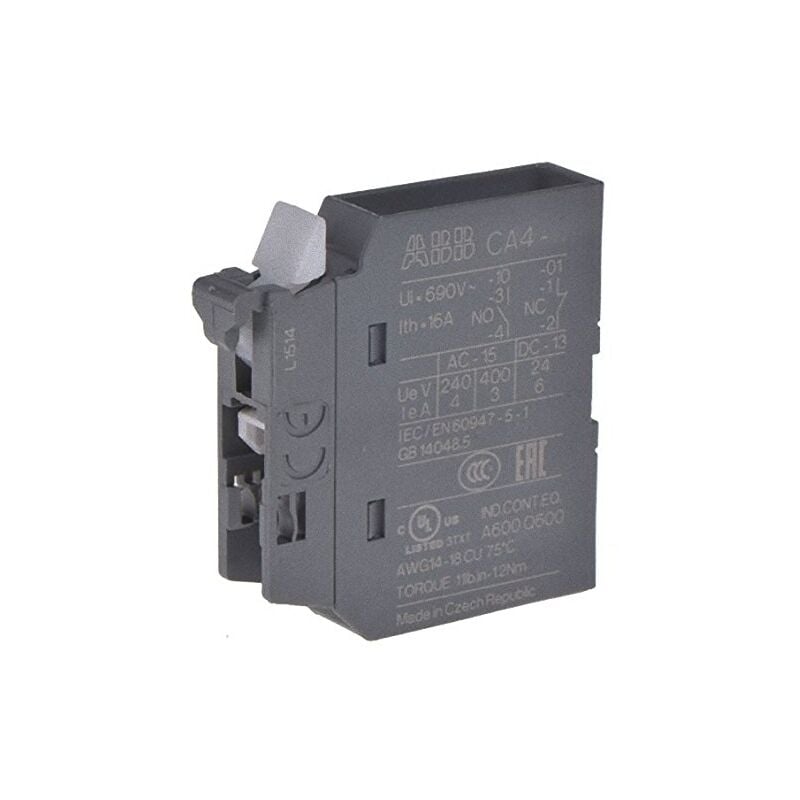 Entrelec CA4 10 bloc contact frontal CA4 10 - ABB