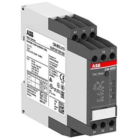 ABB-ENTRELEC - RELE CONTRÔLE MOTEUR X PTC CM-MSS. 41S 1SVR730712R1200