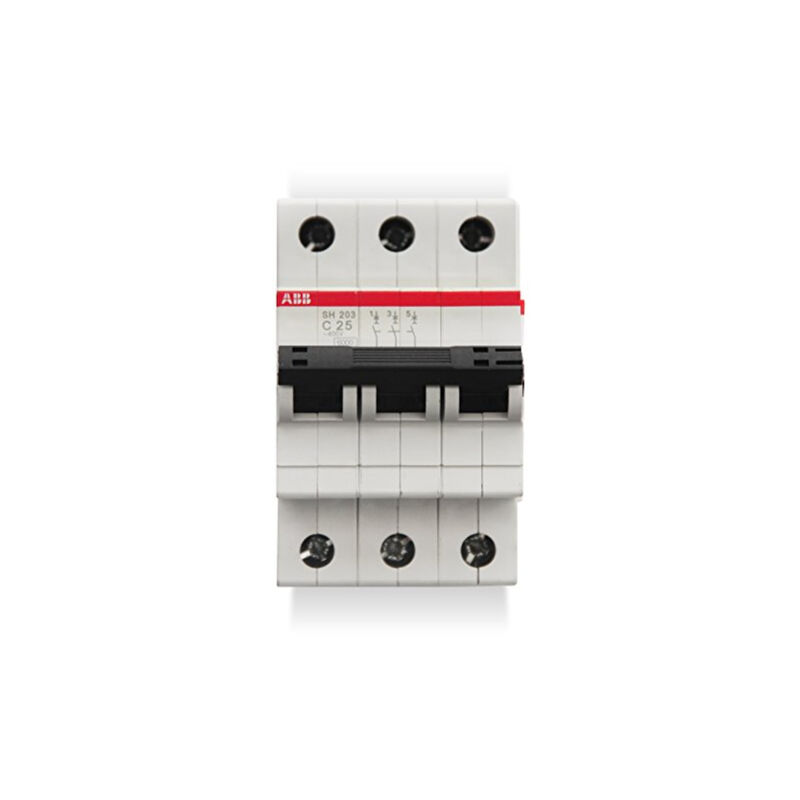Abb-Entrelec Sh200 Interrupteur Automatique Sh203-C25 3 Pôles 25a Courbe C 6ka