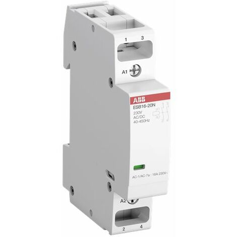ABB ESB20-20N-01 Contacteur d'installation 2 NO (T) 220 V, 250 V 1 pc(s)