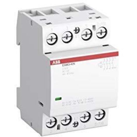 ABB ESB63-40N-06 Contacteur blanc 230 V 63A