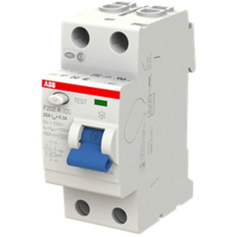ABB F202 A 25A 300MA INTERR.DIFFERENZ. PURO 2P