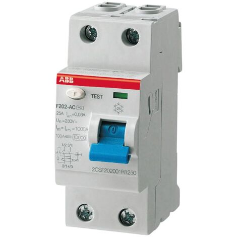 ABB F202 A AP-R 40A 30MA INT.DIFFEREN. PURO 2P