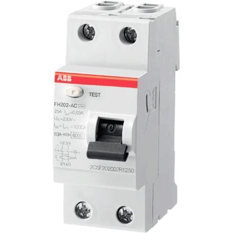 ABB Fehlerstrom-Schutzschalter 2P 30mA AC FH20225