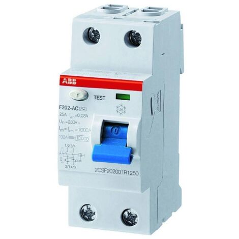 ABB Fehlerstrom-Schutzschalter F202A-40/0,03, 40A