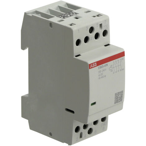 ABB Installationsschütz ESB25-40N-06, 25 A, 4S/0Ö, 230...240 V