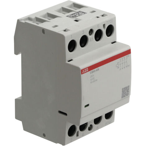ABB Installationsschütz ESB40-40N-06, 40 A, 4S/0Ö, 230 V