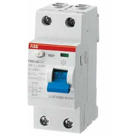 Abb Interruptor diferencial blanco 25 A 30 mA