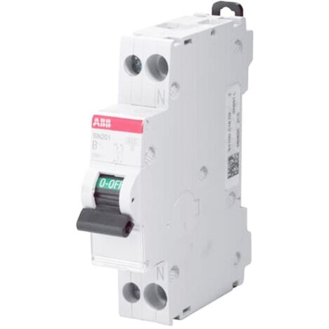 ABB interruptor termomagnético SN201 16A 1P N 6KA C 1 Módulo SN201C16