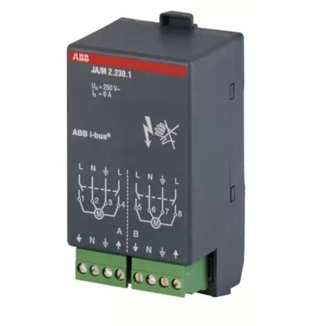 ABB JA/M2.230.1 Jalousieaktormodul, 2fach, 230 V AC 2CDG110003R0011