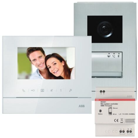 Abb Kit de videoportero unifamiliar con pantalla de altavoz 4.3 WLK311B