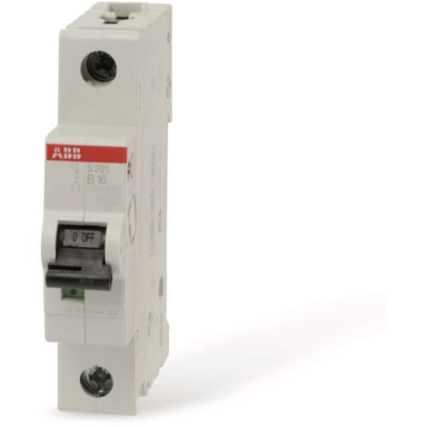 ABB Leitungsschutzschalter S201-B16, B, 16 A