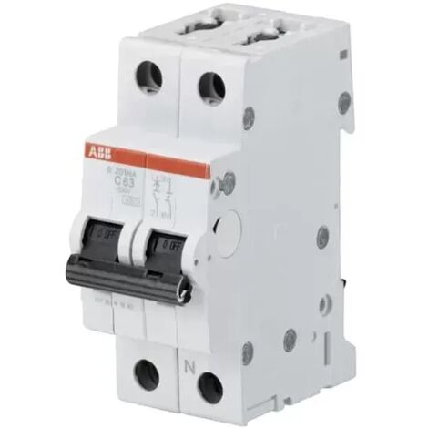 ABB LS-Schalter 1P+N 6KA 6A C S201NA 2M S531733